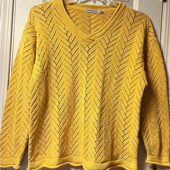 Calvin Klein ~ Women’s ~ Sweater ~ Medium ~ Pull Over ~ Cotton - Picture 1 of 16